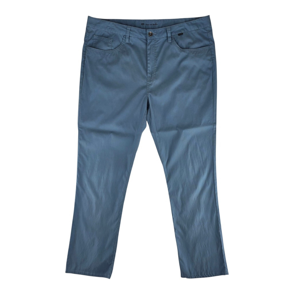 Office Tech TravisMathew Pants Men’s 40x32 Blue Tencel Stretch Golf Workwear...